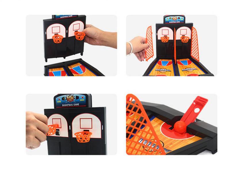 Mini basketball game Table play Toys Family sport home toy basketball ...