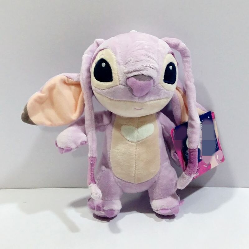 Original 626 Stitch Angel Girl Friend Heart Love Cute Soft Stuff Plush ...