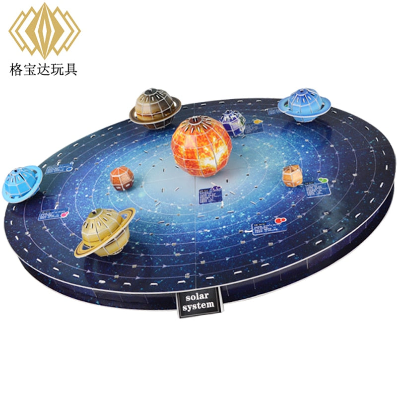 solar system paper model