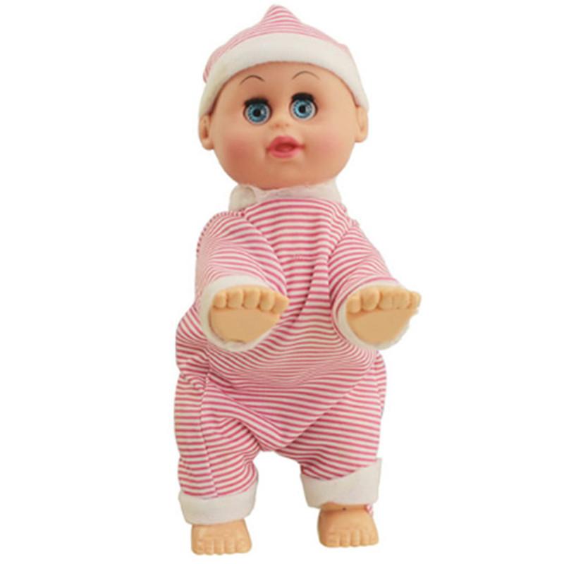 crawling baby doll