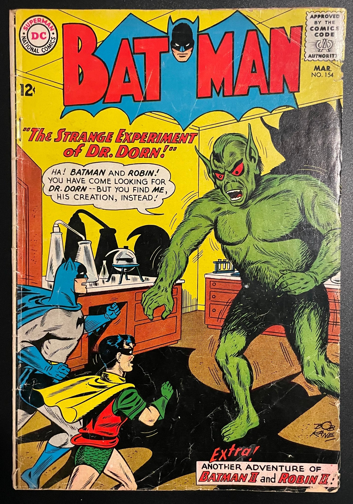 BATMAN #156 + FREE BATMAN #154 – Berkbridge Comics