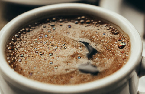 Taza de café colombiano