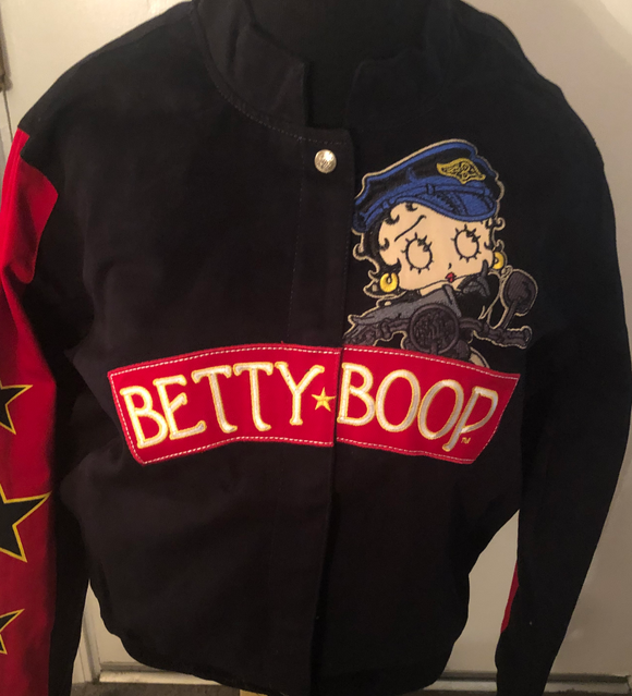 Betty Boop Biker Betty Motorcycle Club Jacket – Goodies Galore the ...