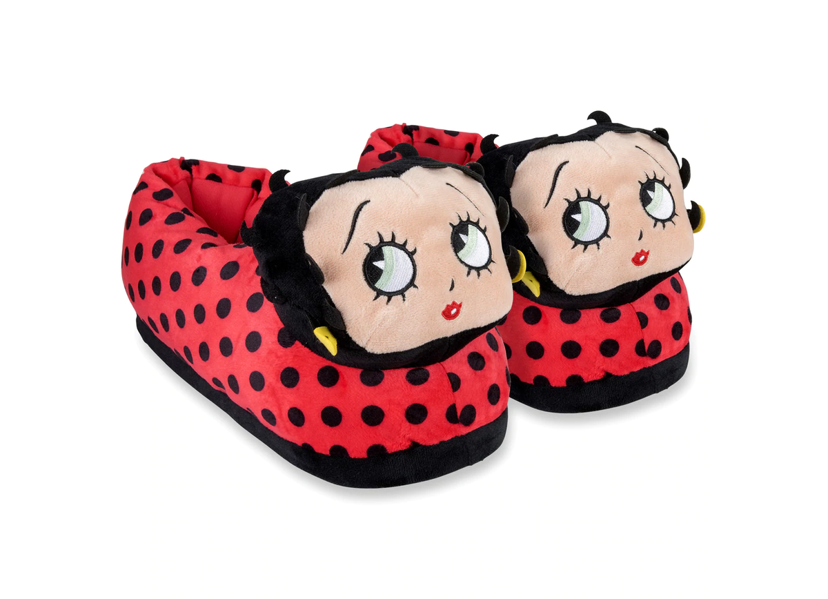 Betty Boop Head Slippers NEW – Goodies Galore the Betty Superstore