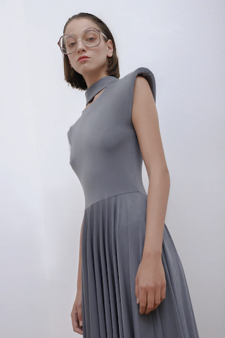 Maison Orient Grey Dress for Women