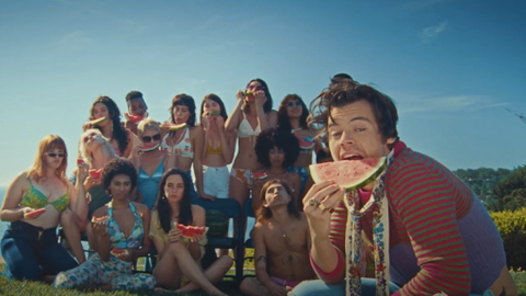 Harry Styles music video "Watermelon Sugar"