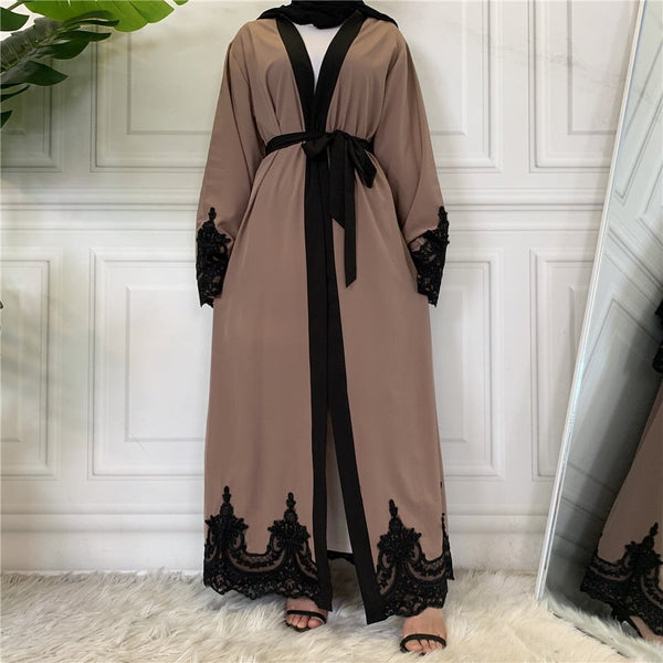 Chic Lace Abaya For Women