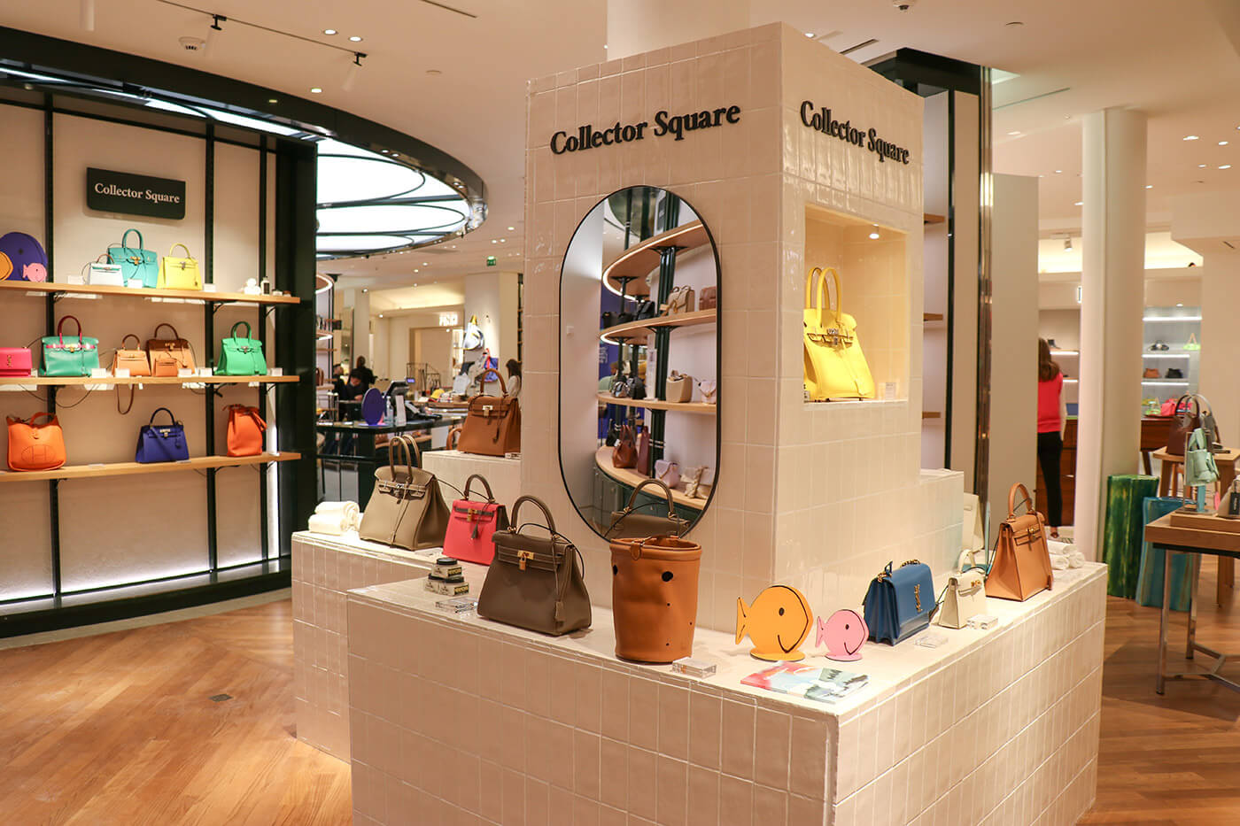 Pop up store at Le Bon Marché / News - laContrie, Paris - Bespoke bags and  leather goods