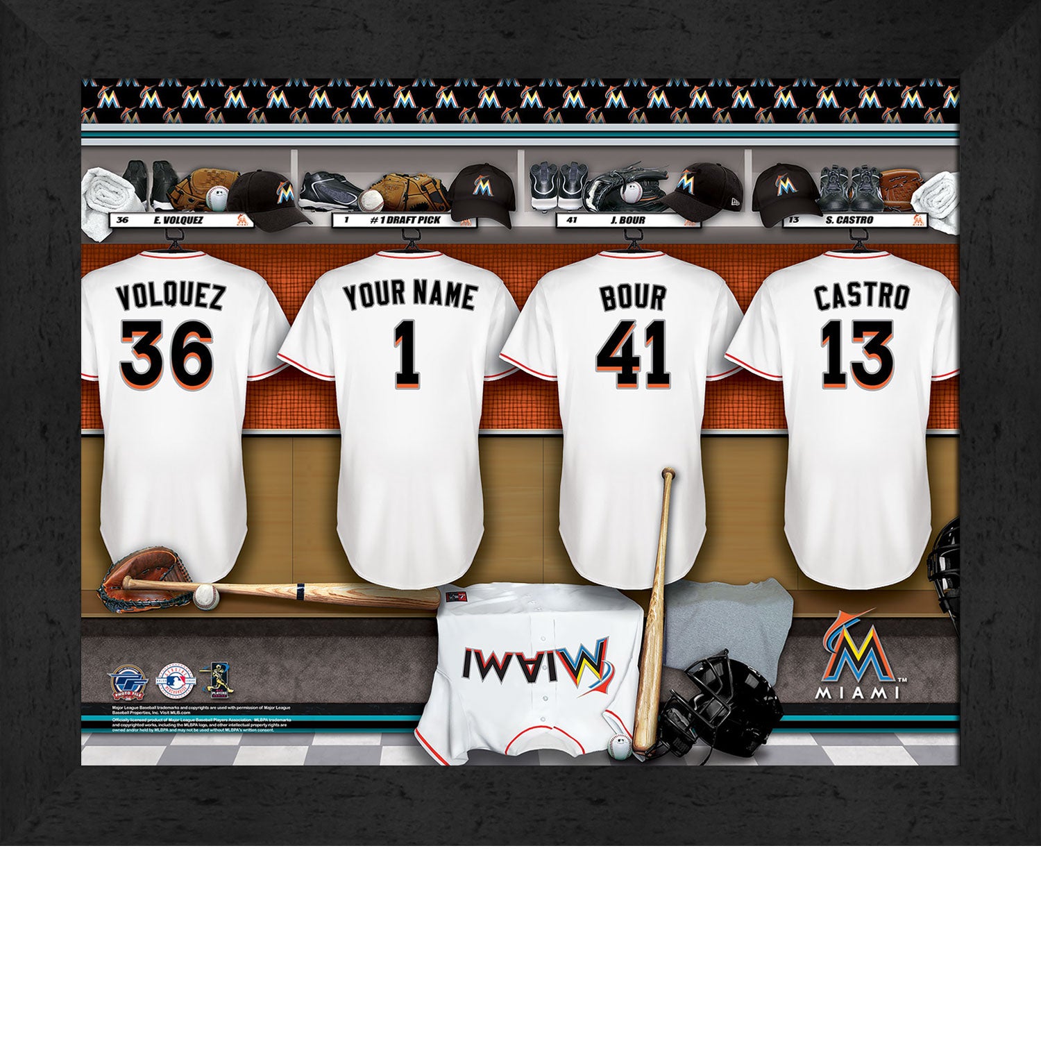 miami marlins personalized jersey