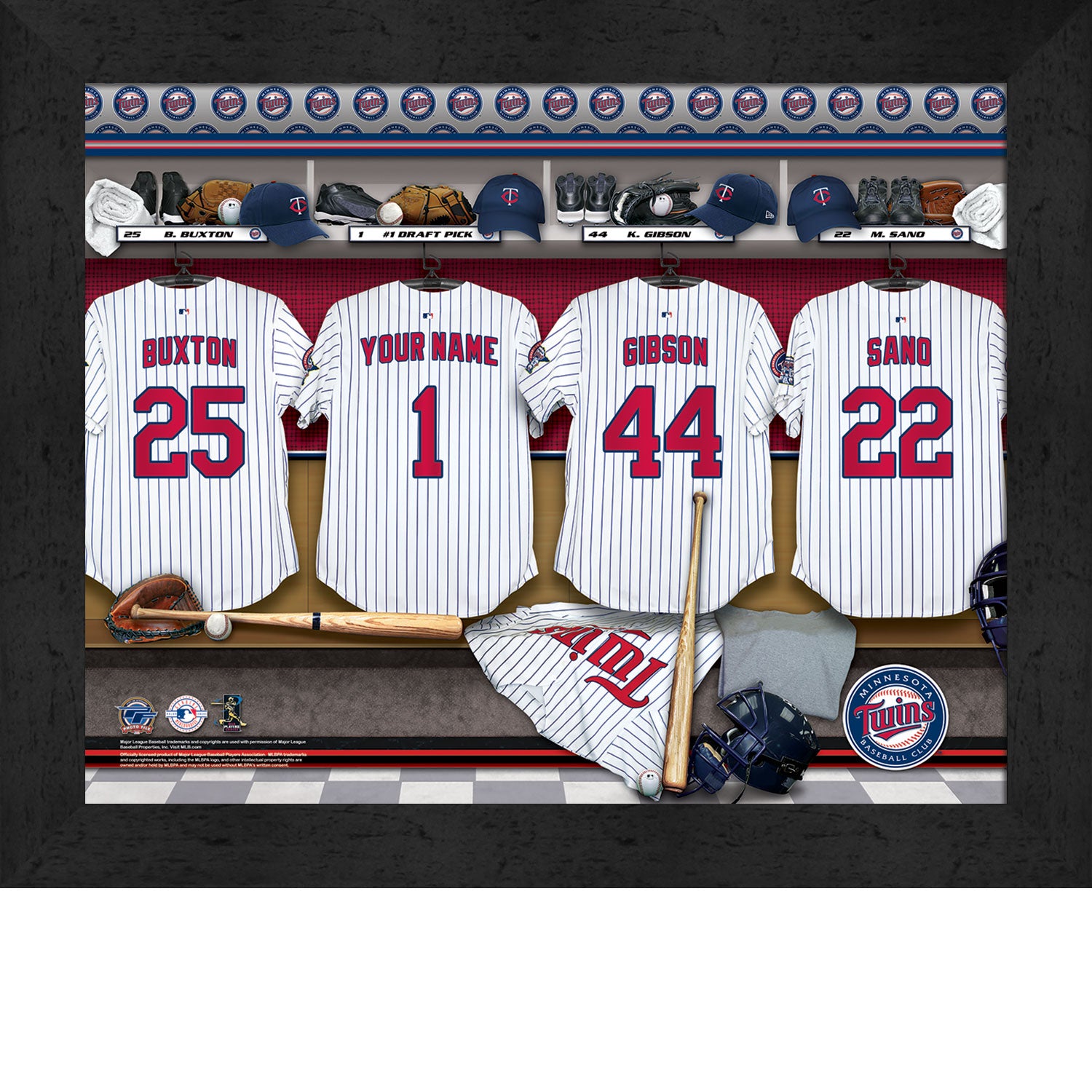 minnesota twins personalized jersey