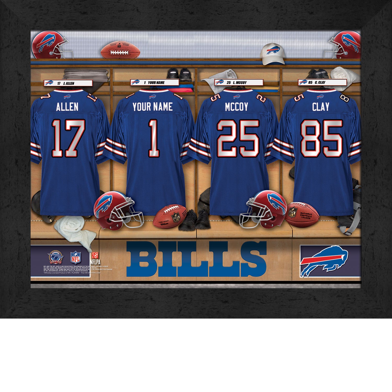 personalized bills jersey