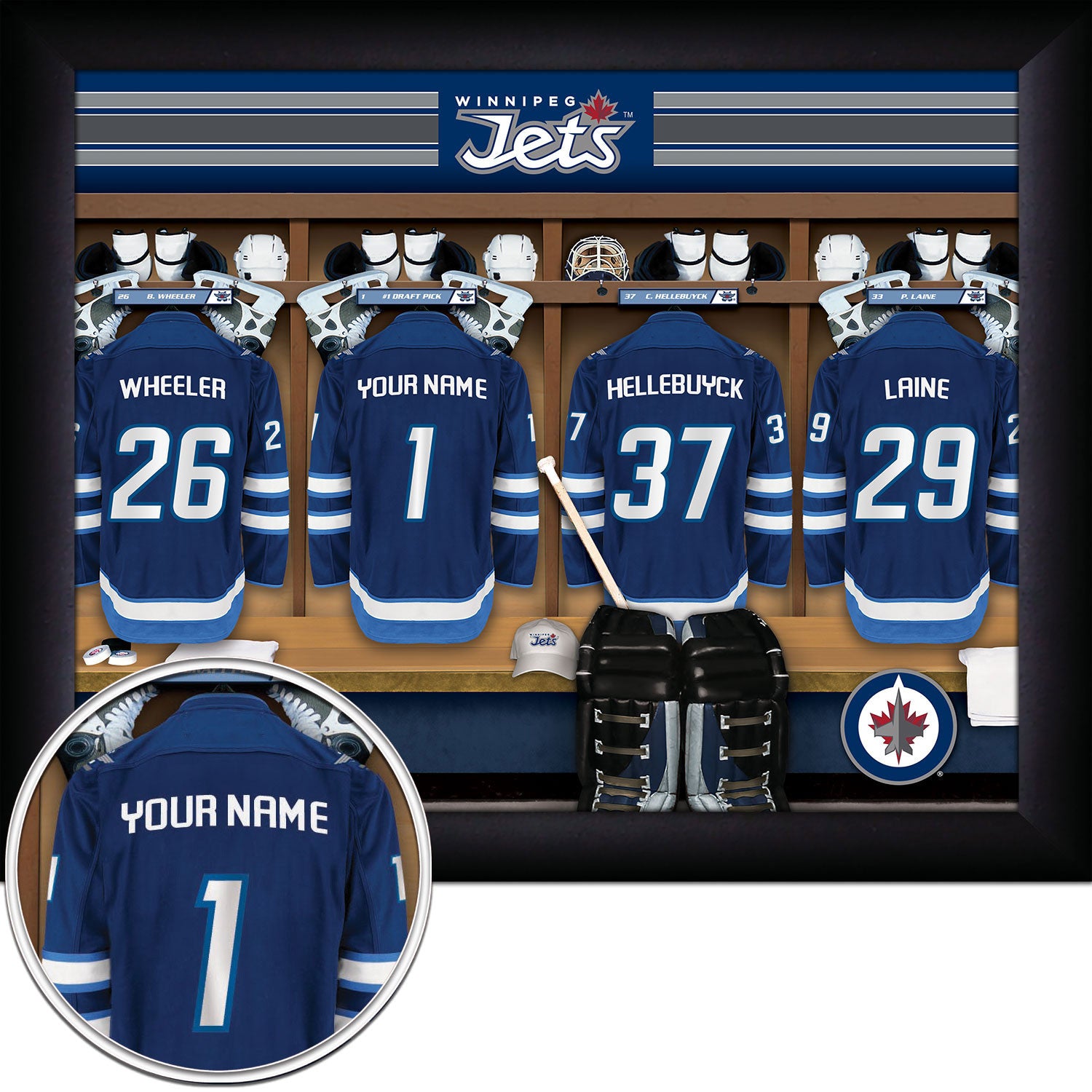 personalized winnipeg jets jersey