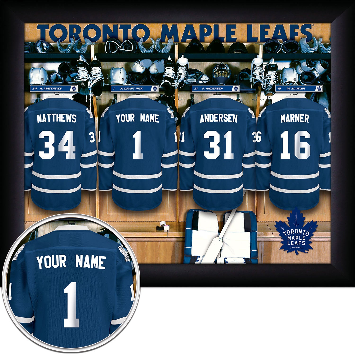 customized toronto maple leaf jerseys