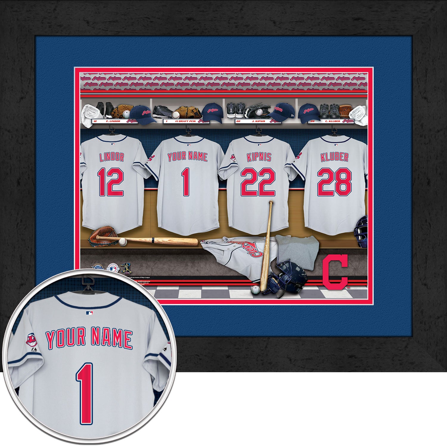 personalized cleveland indians jersey