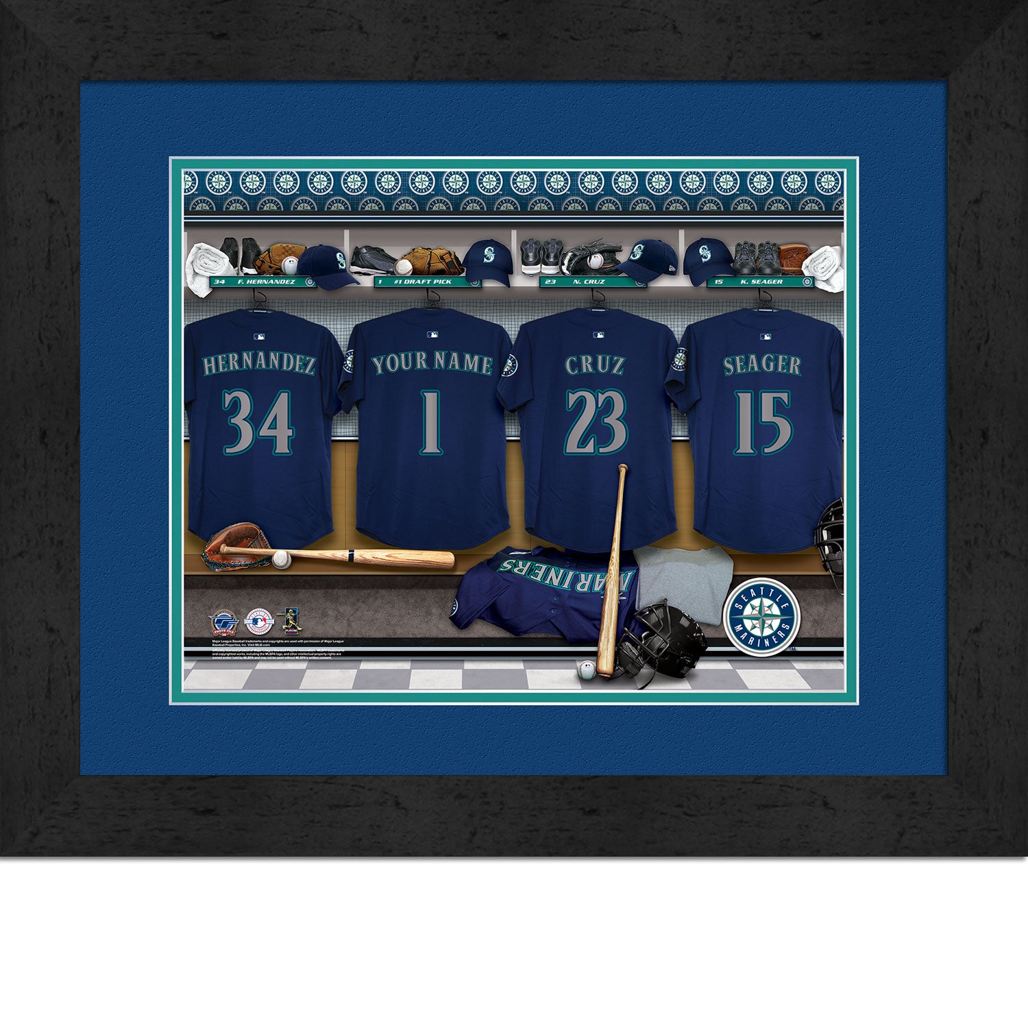 seattle mariners personalized jersey