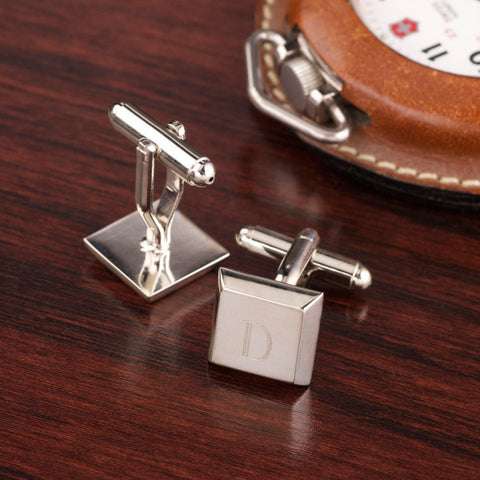 Engraved Cufflinks For Groomsmen | Personalized Cufflinks