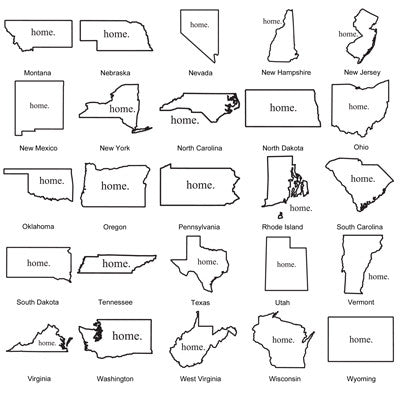 Home State Keepsake Box