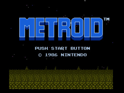 Metroid Title Screen