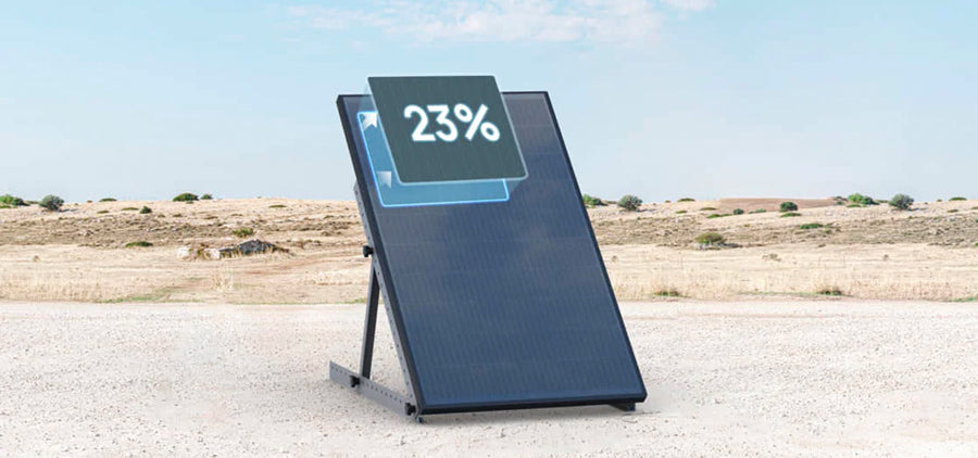 EcoFlow 2x 100W Rigid Solar Panel