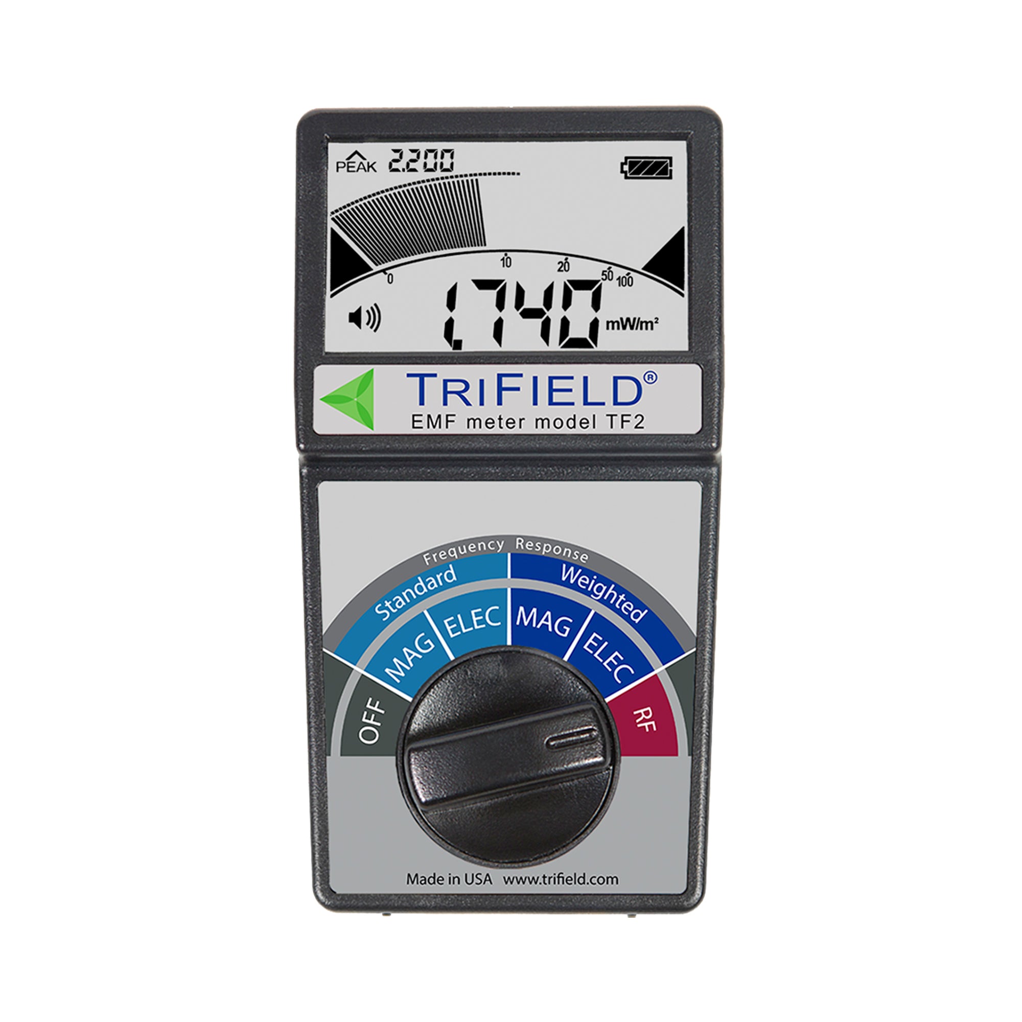 TRIFIELD\u00ae TF2 EMF Meter | AC Magnetic + AC Electric + RF\/Microwave ...