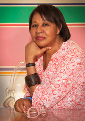 Jamaica Kincaid photo by Russell MacMasters