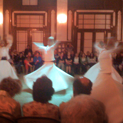 life moves fast like Istanbul's whirling dervishes 