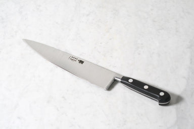 Sabatier 10 Chef's Knife Carbone Steel with Olivewood Handle