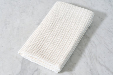 DOT CHECK TOWEL - CREAM ON MINT – warmgreytail