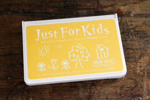 Jumbo Just for Kids Stamp Pad, Green - HOAAF482, Hero Arts