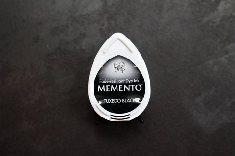 Memento Dew Drop Dye Ink Pad (Tuxedo Black)