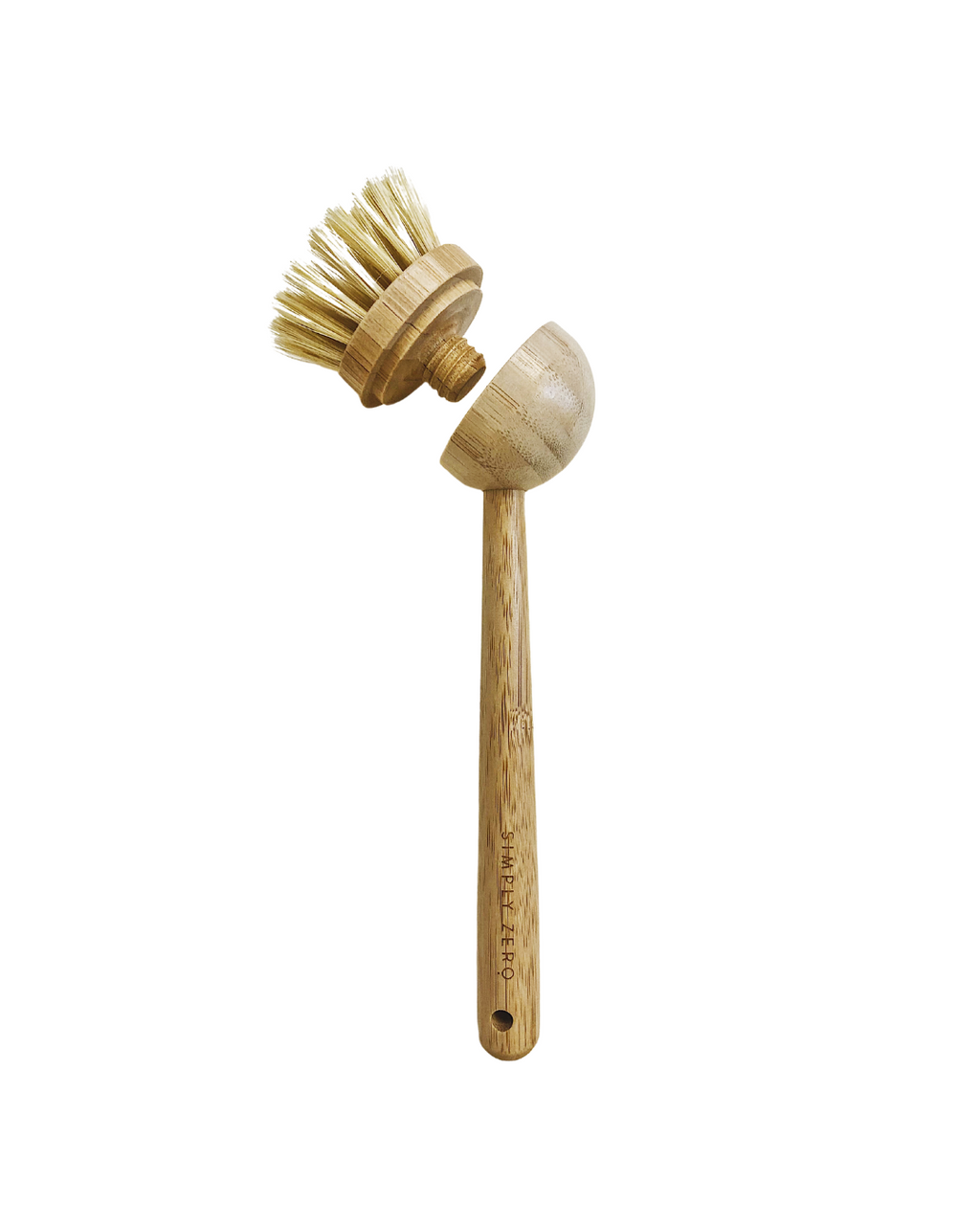 Short Handle Bamboo Dish Brush – ardent goods