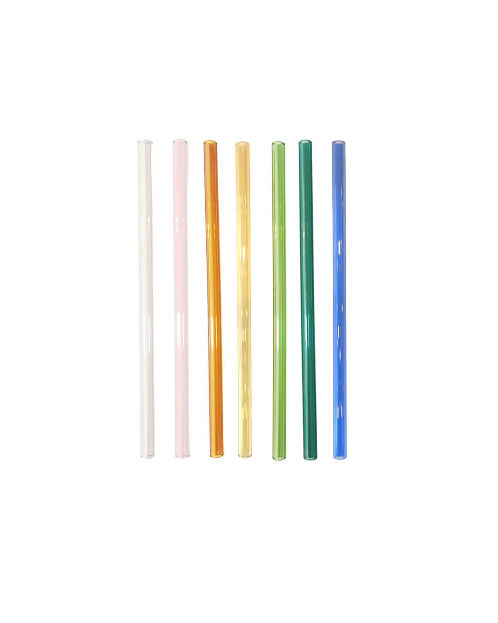 Glass Smoothie Straws – The Sunshine Series