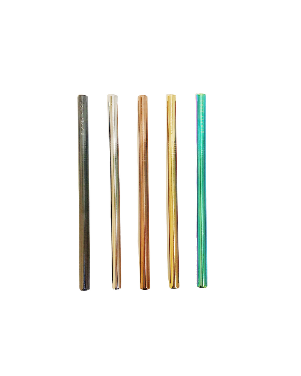 Colorful Reusable Glass Straws - Our Dining Table