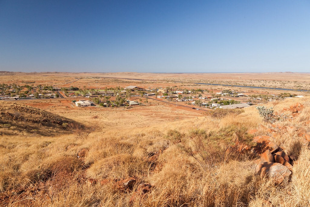 Roebourne town in Pilbara, WA.
