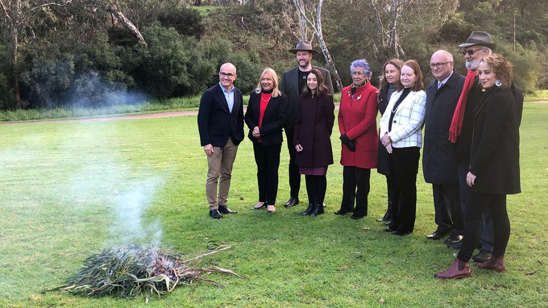 Yoorrook Justice Commission and the First Peoples’ Assembly gathered together