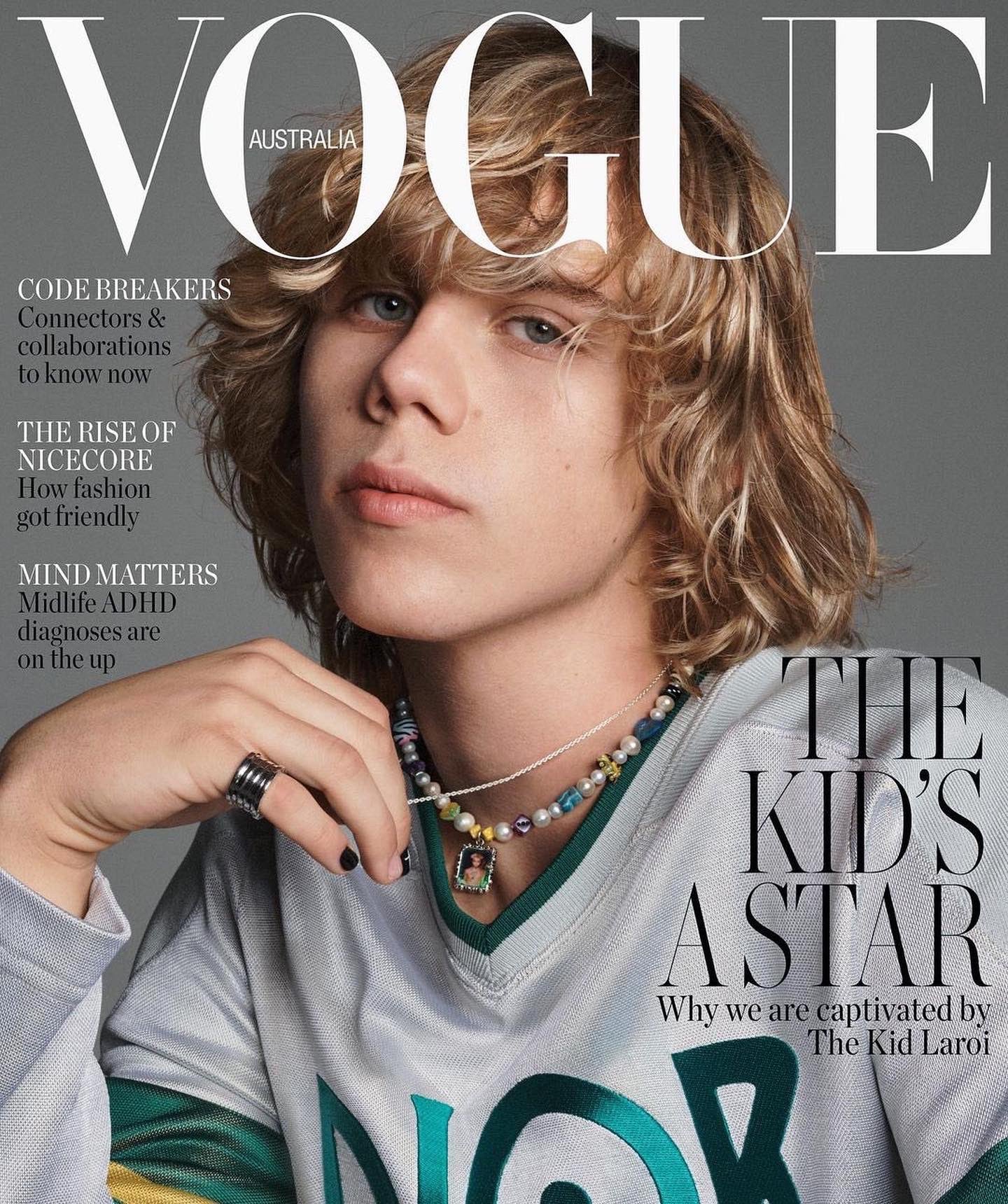 The Kid LAROI’s Vogue Australia Cover for April 2022 issue