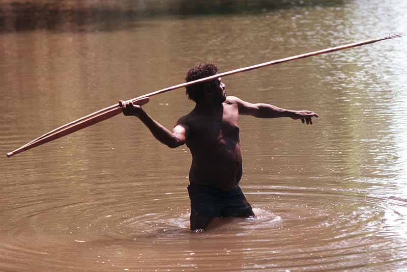 Spear fishing in Arnhem Land – how to make an Aboriginal…