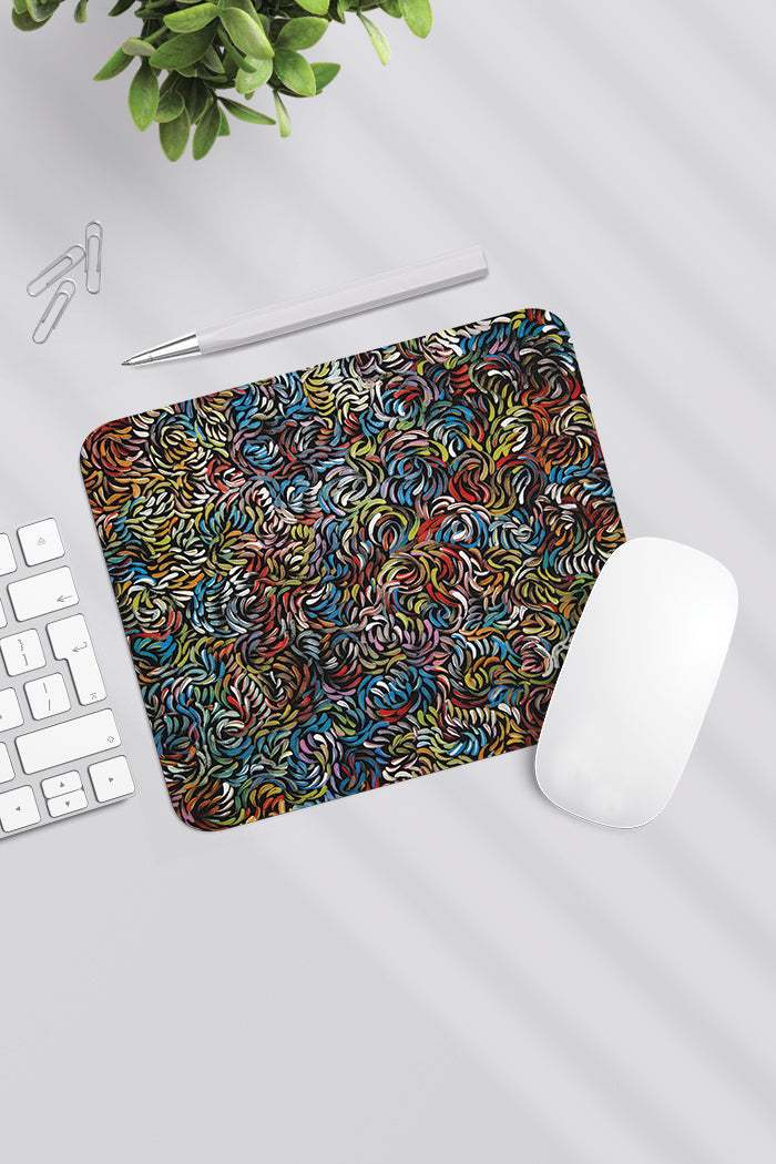 Purrpalanji (Blue) Mouse Pad