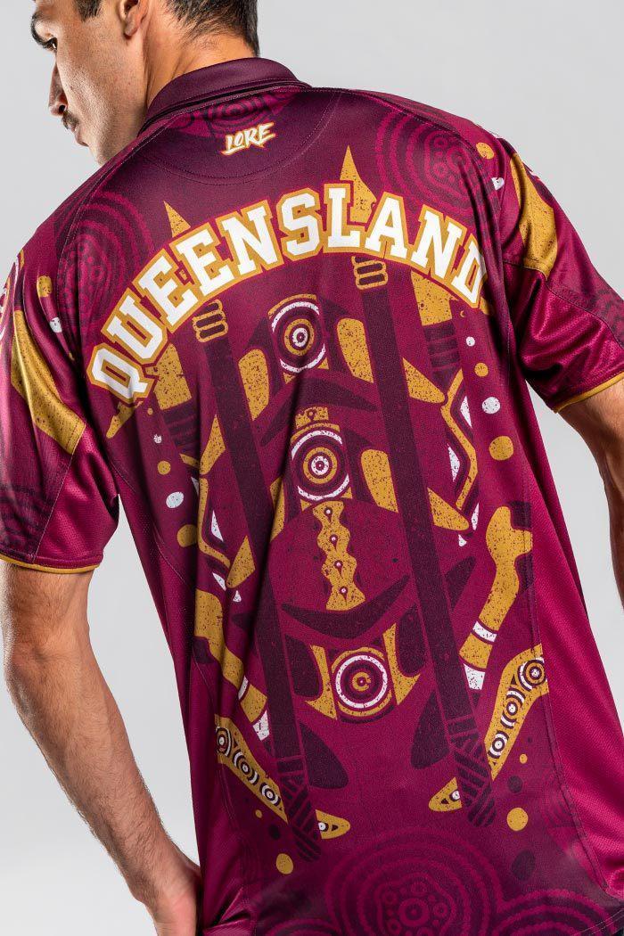 QLD Tribute Unisex Sports Polo Shirt