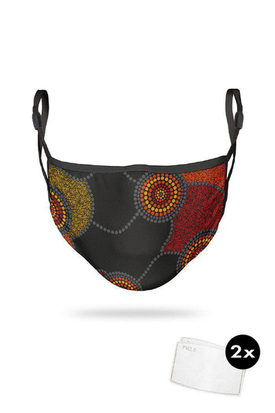 Aboriginal Art Reusable Cotton Face Masks Australia Sale Yarn Marketplace