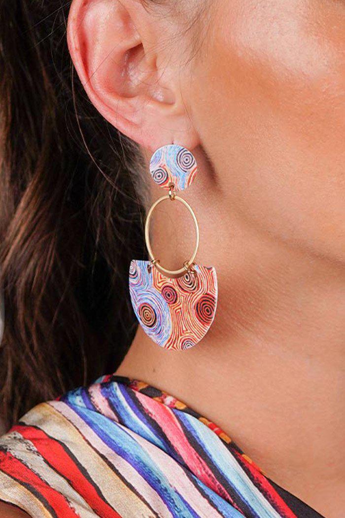 Mina Jukurrpa Earrings - FREE GIFT