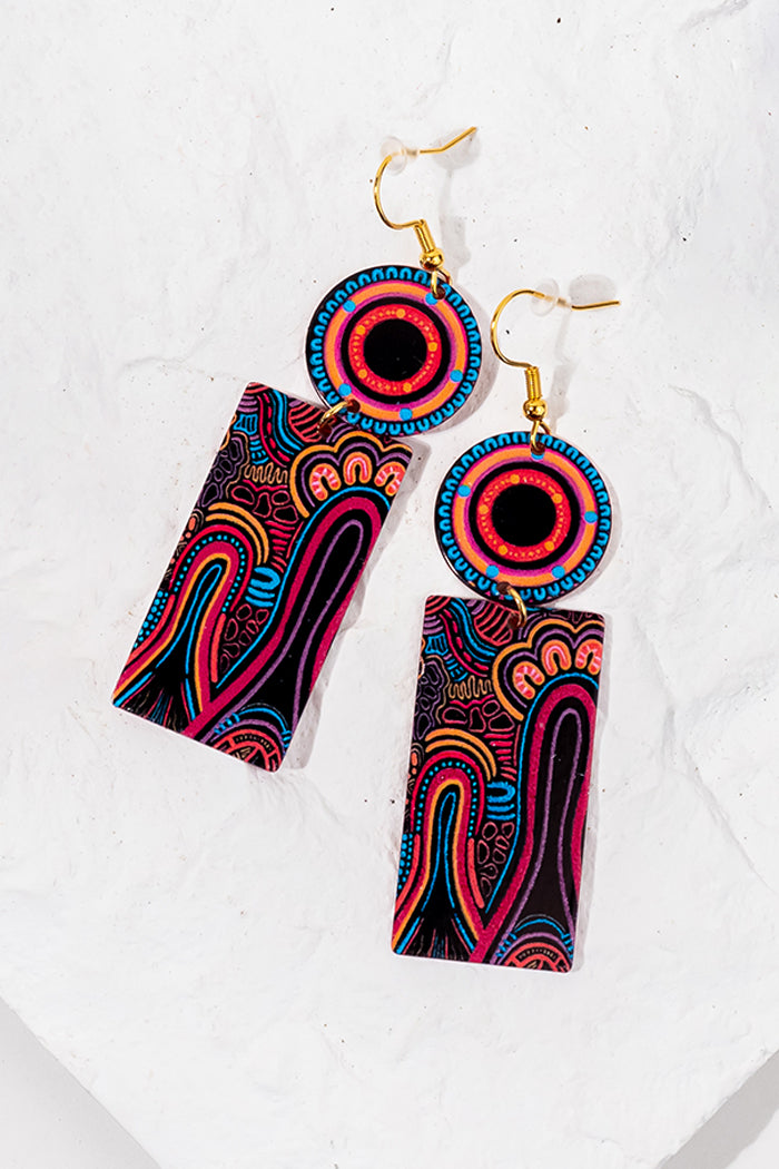 Knowledge Holders Drop Earrings