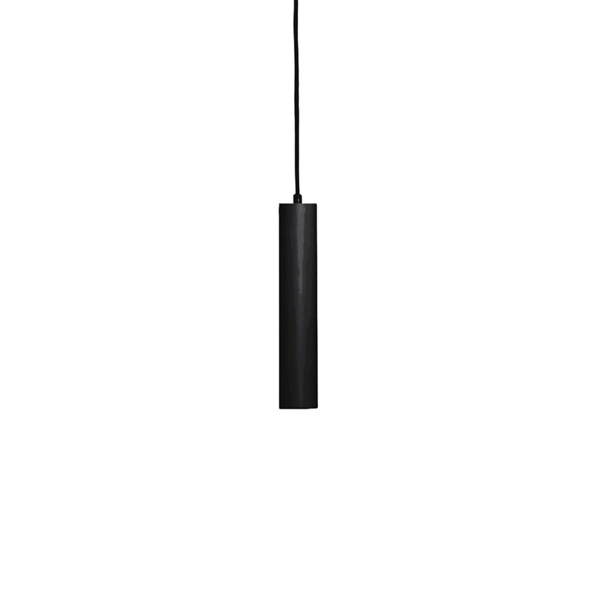 Pendul minimalist negru LESANTE din metal 1x50W GU10