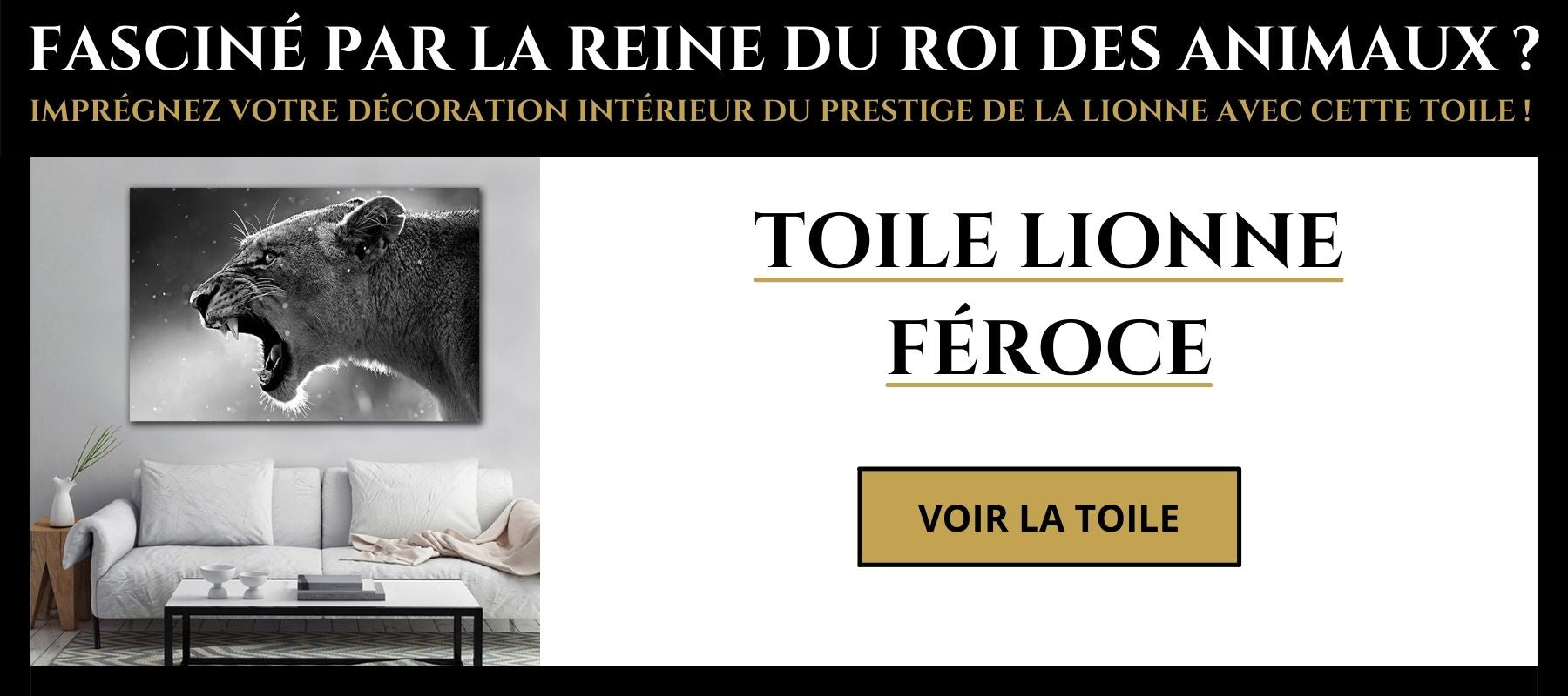Toile Lionne