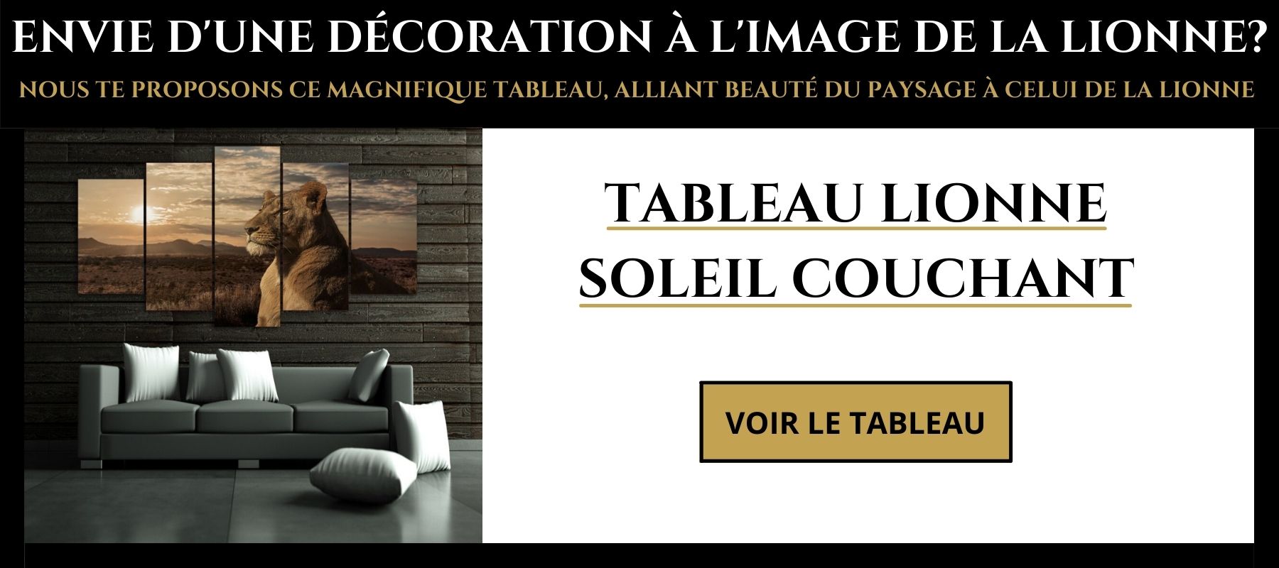 Tableau Lionne