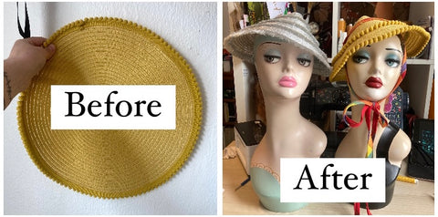 How to make a 1950s sun hat