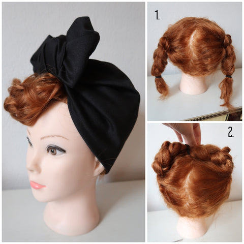 How to do a vintage turban