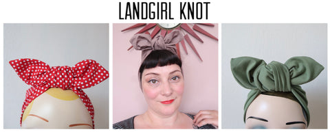 Landgirl headscarf 