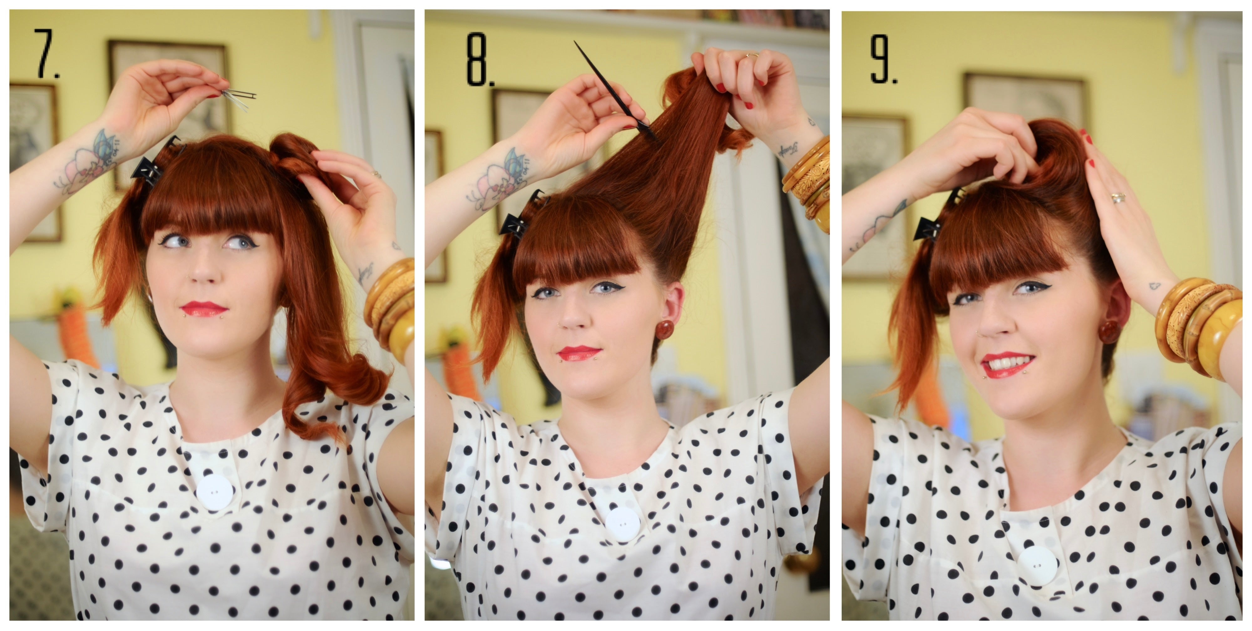 Vintage hair tutorial 