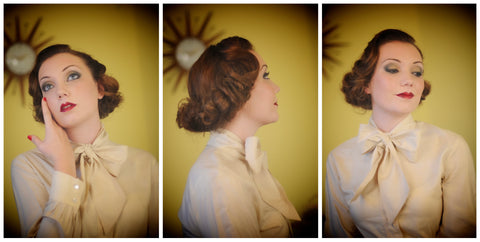Vintage hair tutorial 1930s 1920s